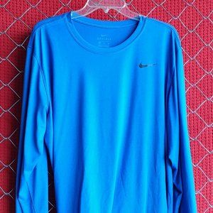 Nike Dri-Fit Vintage Long Sleeve T-Shirt Mens Size XL